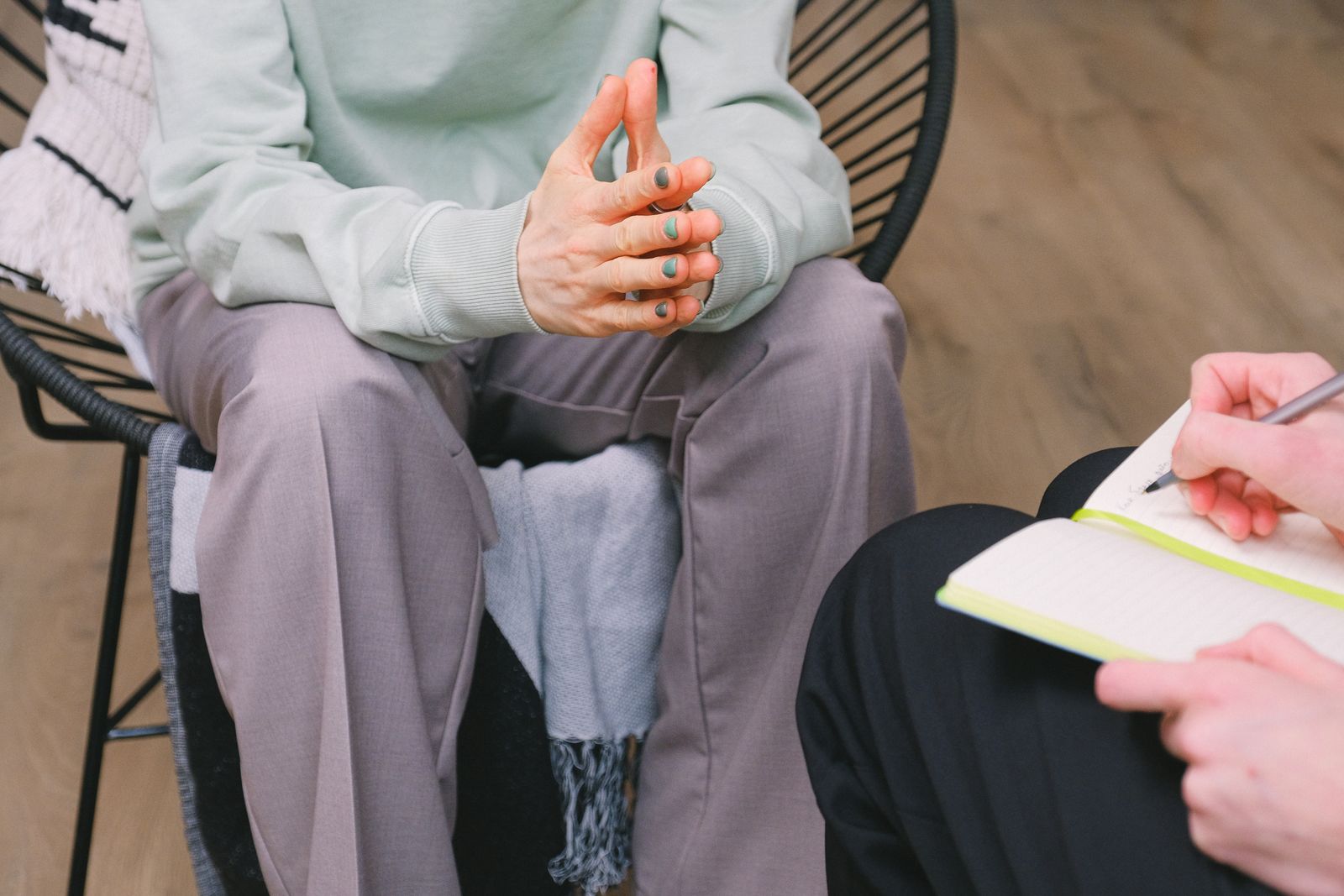 Detail of a therapeutic support space